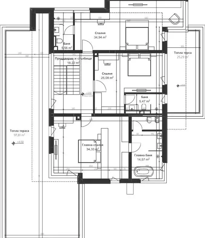 Single-family house in a new premium complex in the Dragalevtsi area