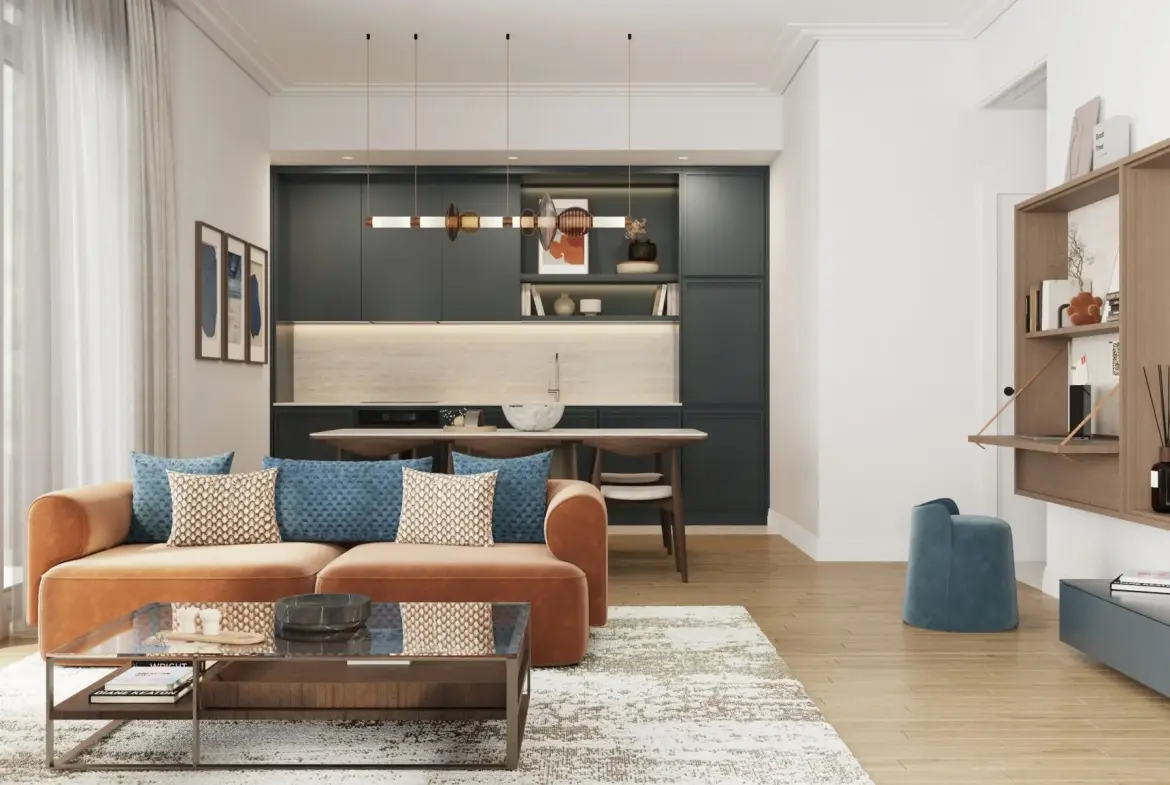 Two-bedroom apartment Vero & Versa neighborhood, Porto Montenegro