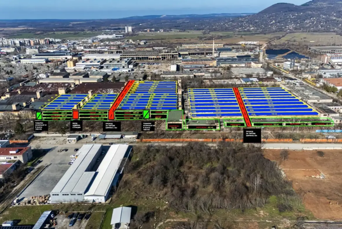 Industrial complex with exceptional potential for manufacturing, logistics and investment for sale