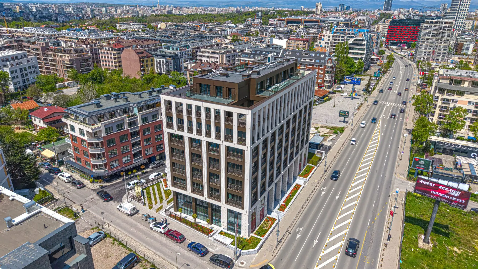 Office in a new elegant building on Cherni Vrah Blvd. for sale