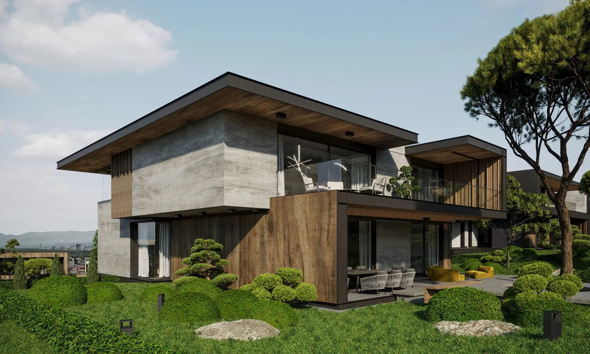 4ff7eb5083ec975e92491c9e7702cbd8 Luxury house in a new premium complex in the Dragalevtsi area