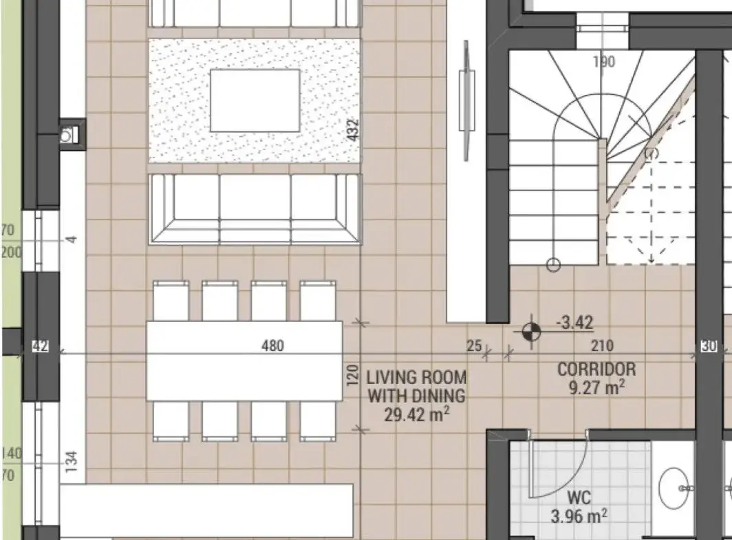 Single-family house in a new luxury gated residential complex