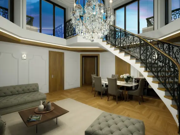 One-of-a-kind penthouse with 360-degree views
