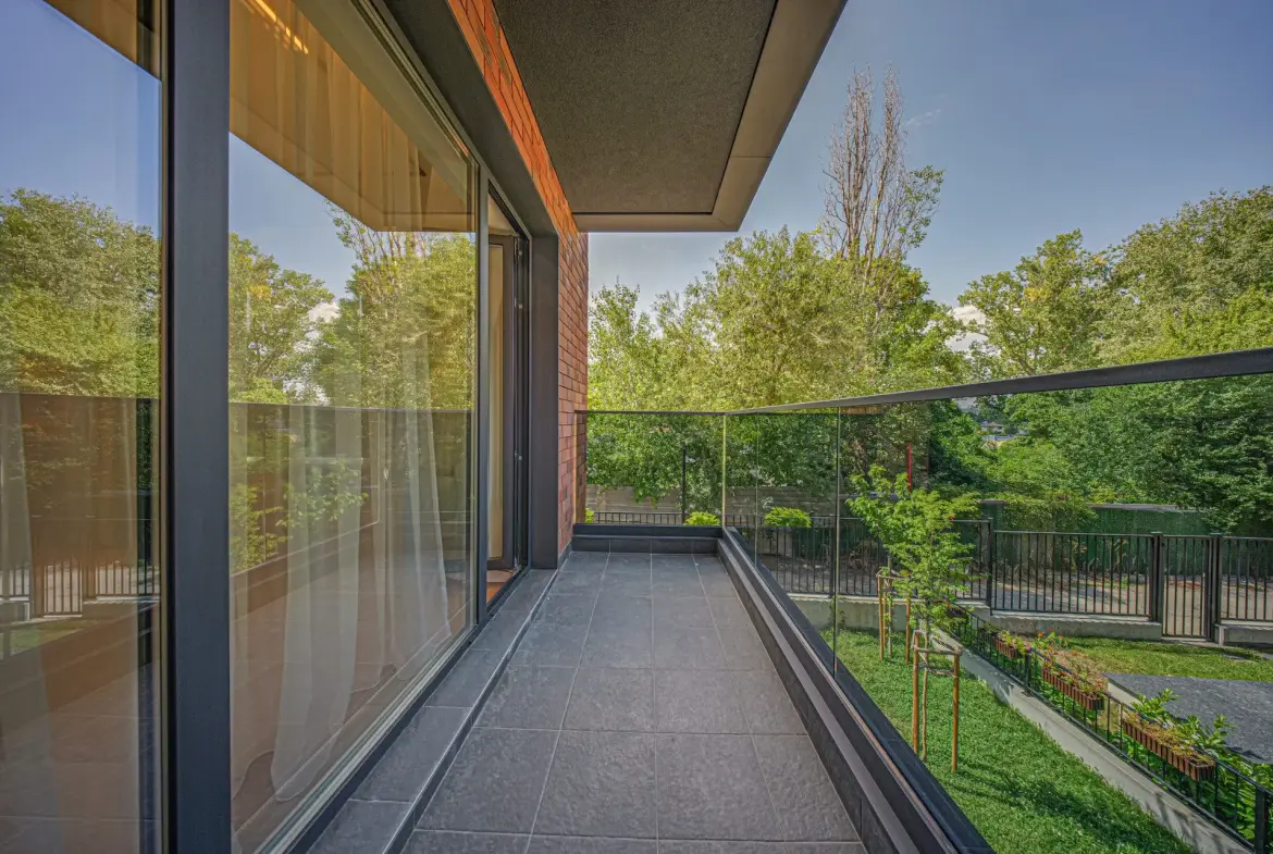 Luxurious and fully furnished two-bedroom apartment in a new gated complex for sale