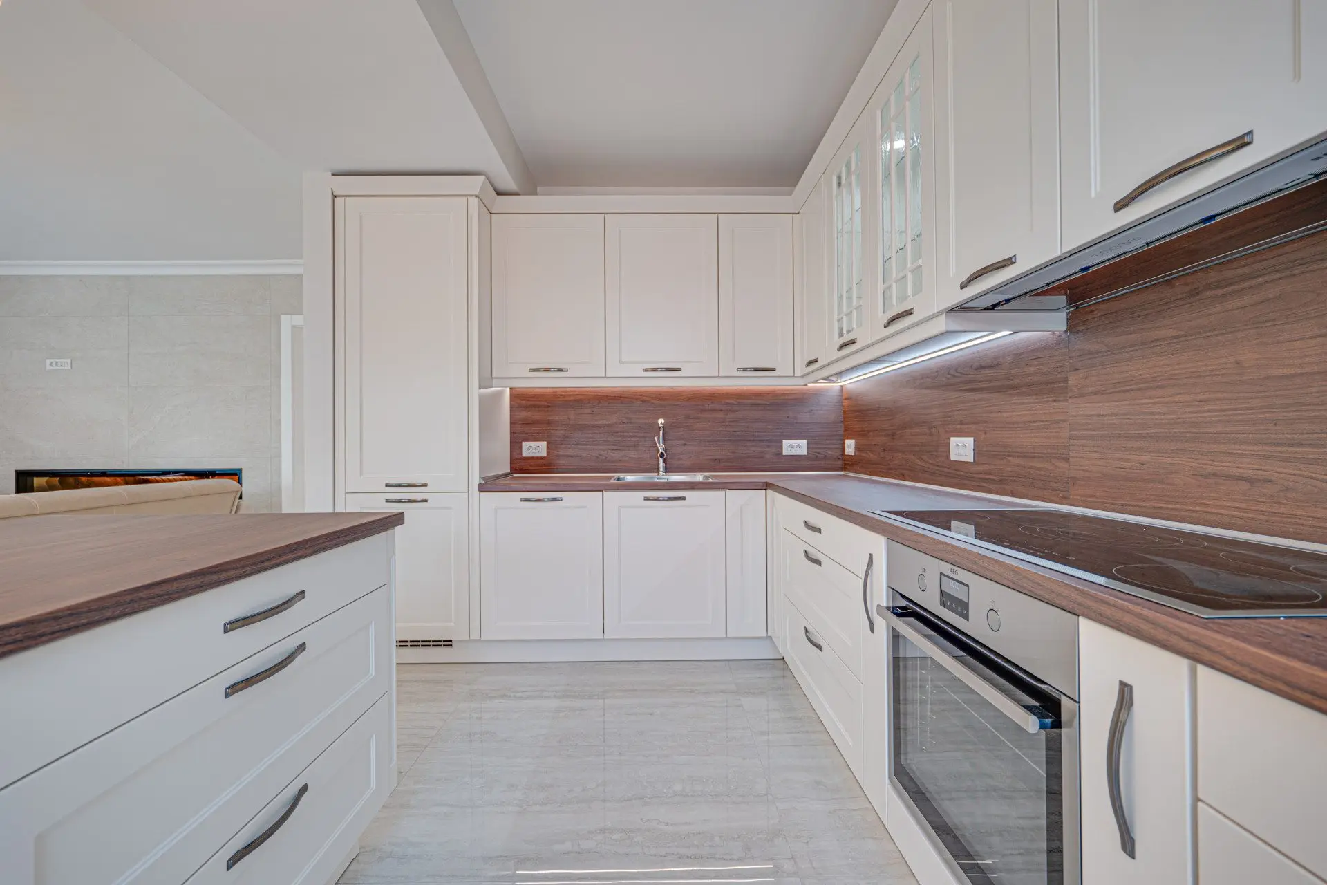 New four-bedroom apartment in a gated community for sale