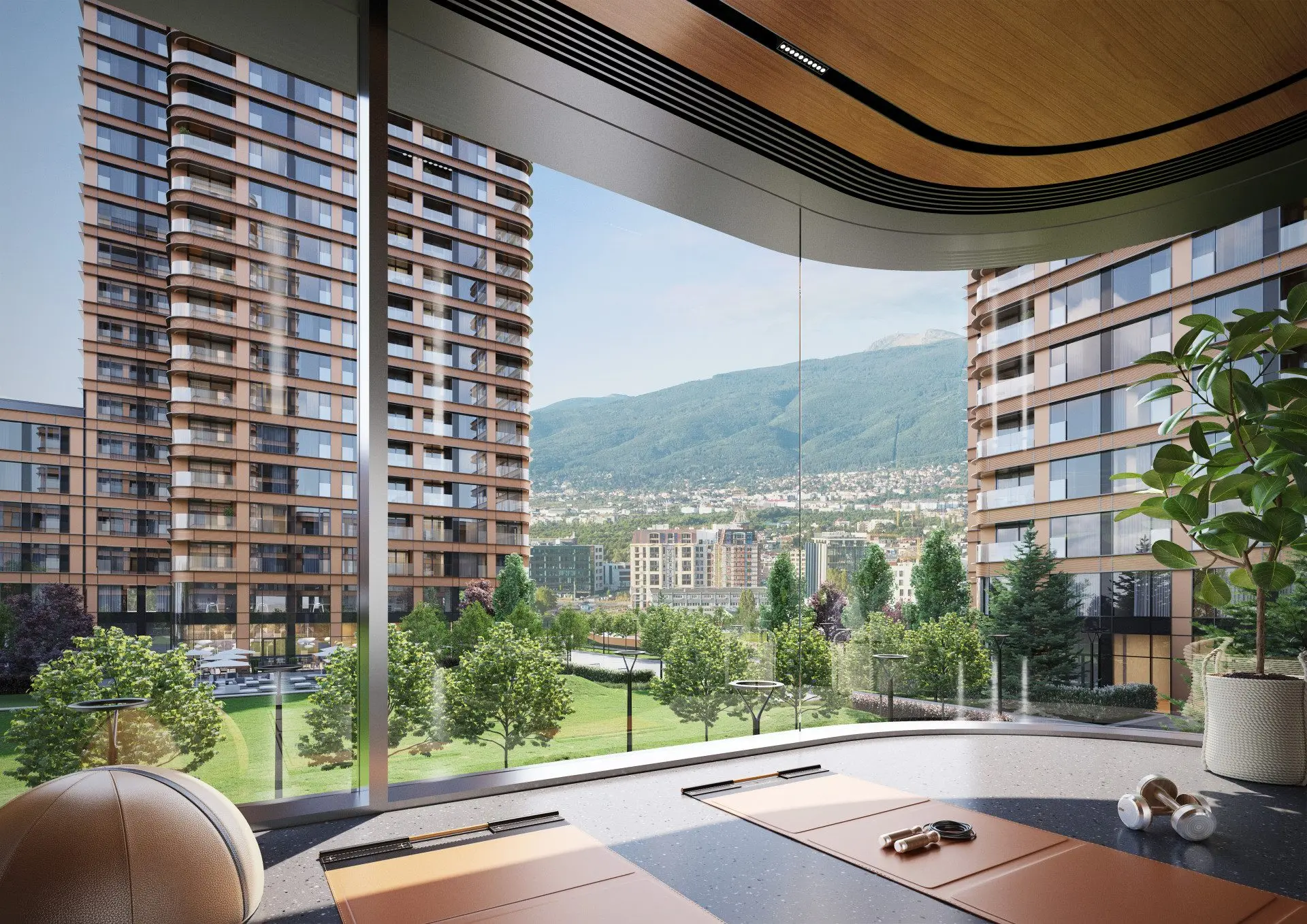 Three-bedroom apartment in a new generation complex for sale