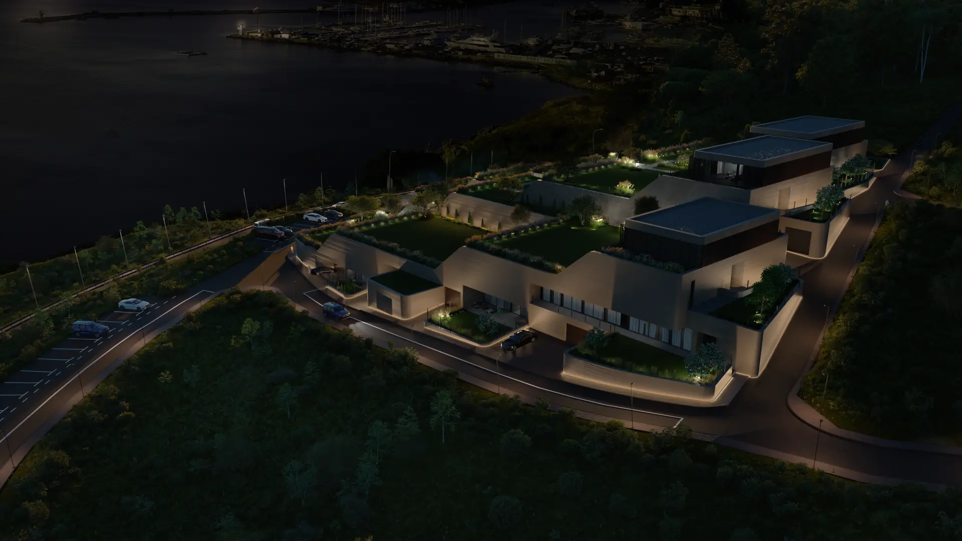 House in a boutique complex with a fantastic sea view in the town of Sozopol