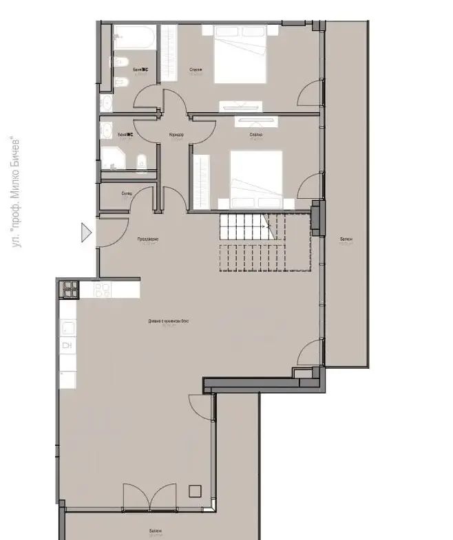 Remarkable maisonette in a preferred newly built complex for sale