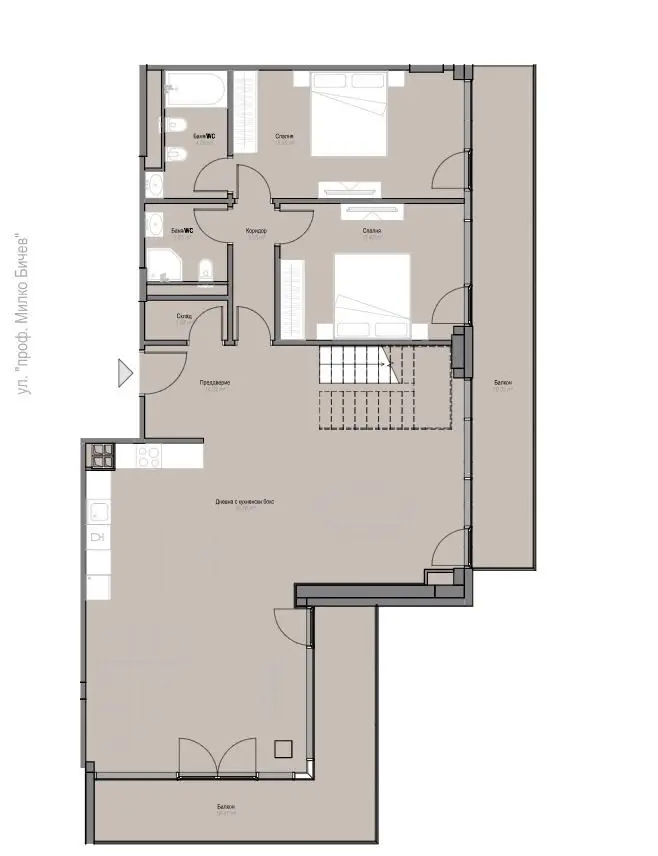 Remarkable maisonette in a preferred newly built complex for sale