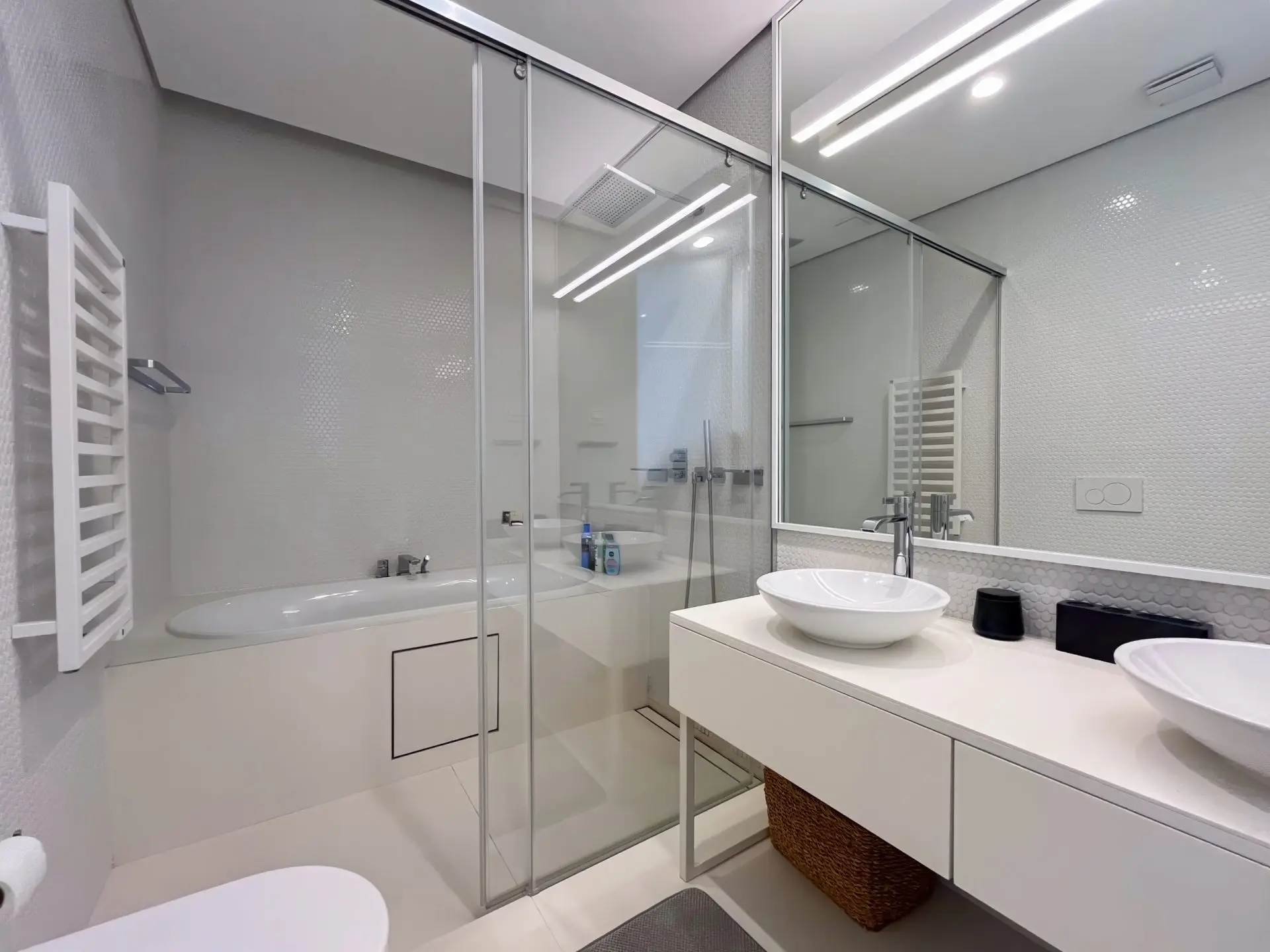 Modern three bedroom apartment