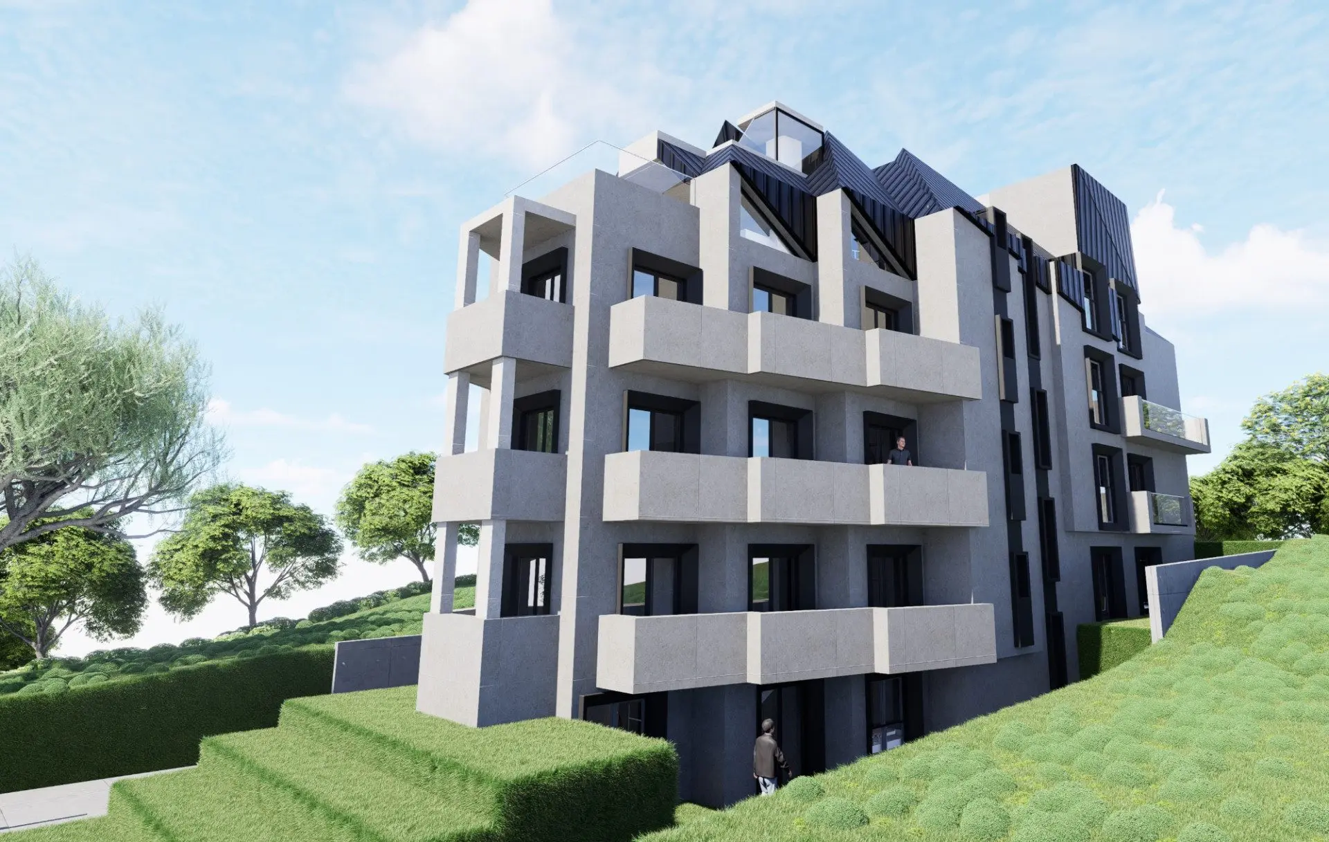 Two-bedroom apartment in a new boutique building, perfect location in Lozenets for sale