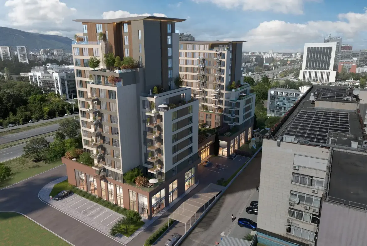 Shop in the newly built residential building GATEWAY TOWERS on Tsarigradsko shose Blvd.