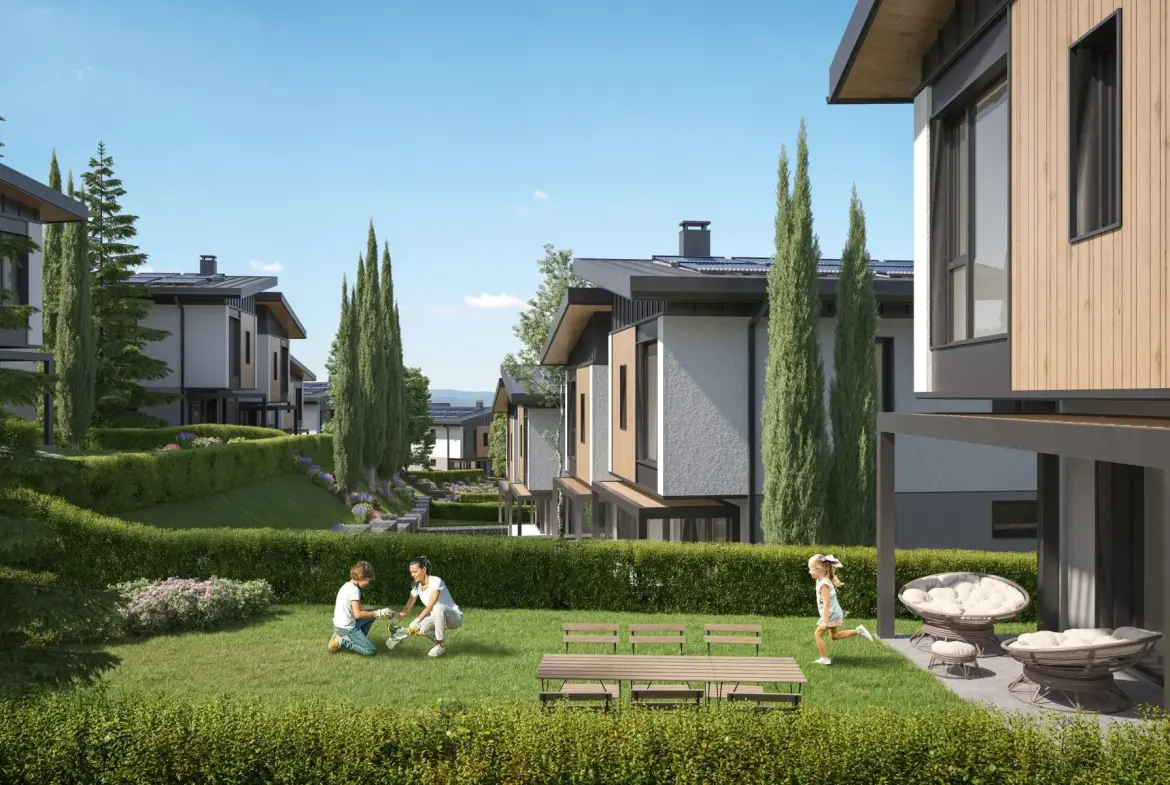 Single-family house in a new luxury gated residential complex