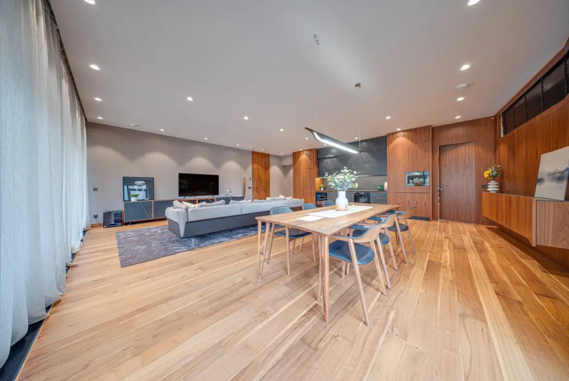 Modern designer apartment on the shore of Lake Pancharevo