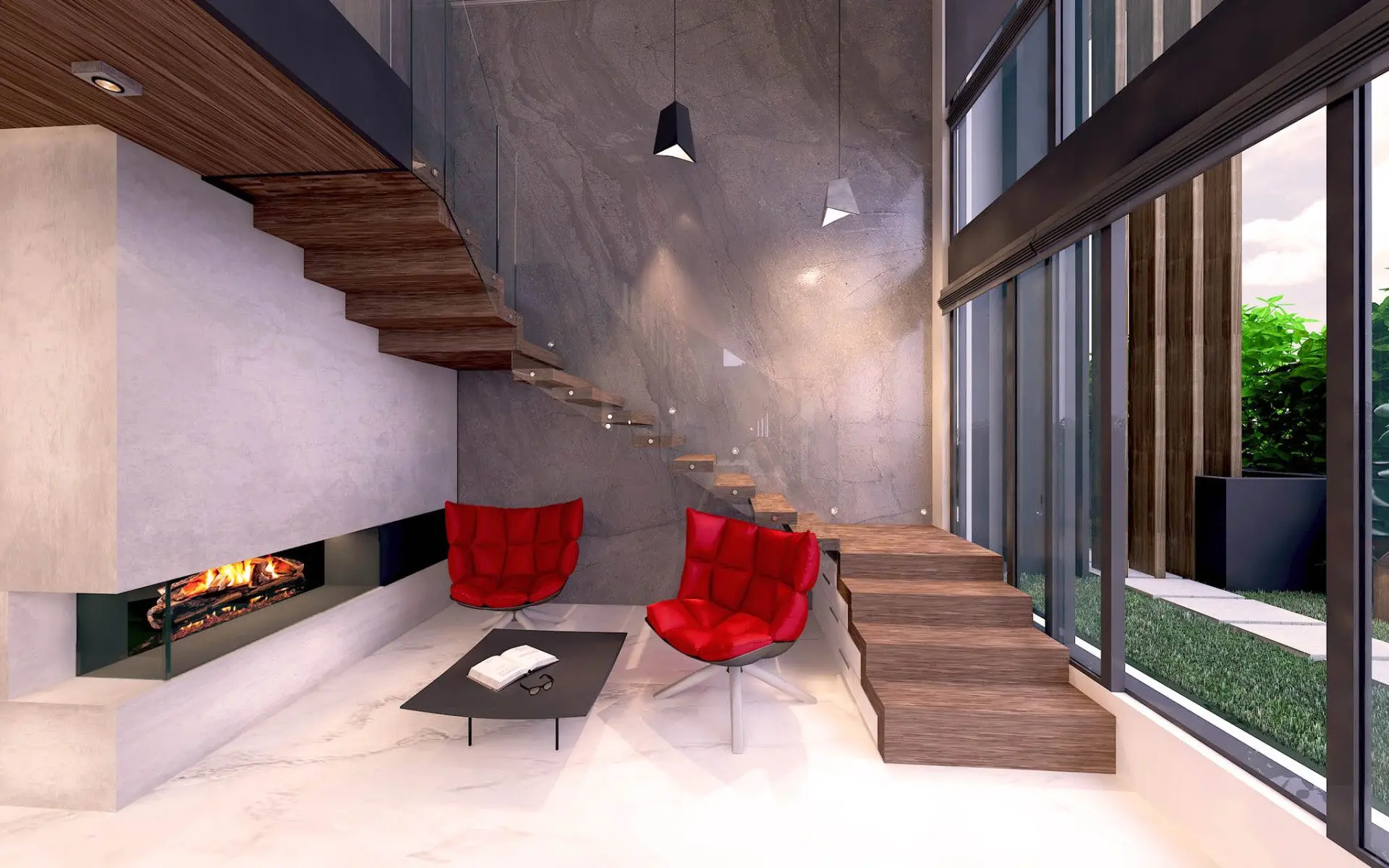 A detached penthouse with a homely feel