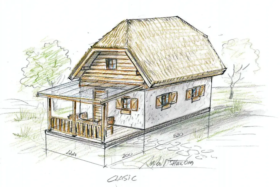 Glamping Project with Approved Permit – Buildable Land in Prekmurje