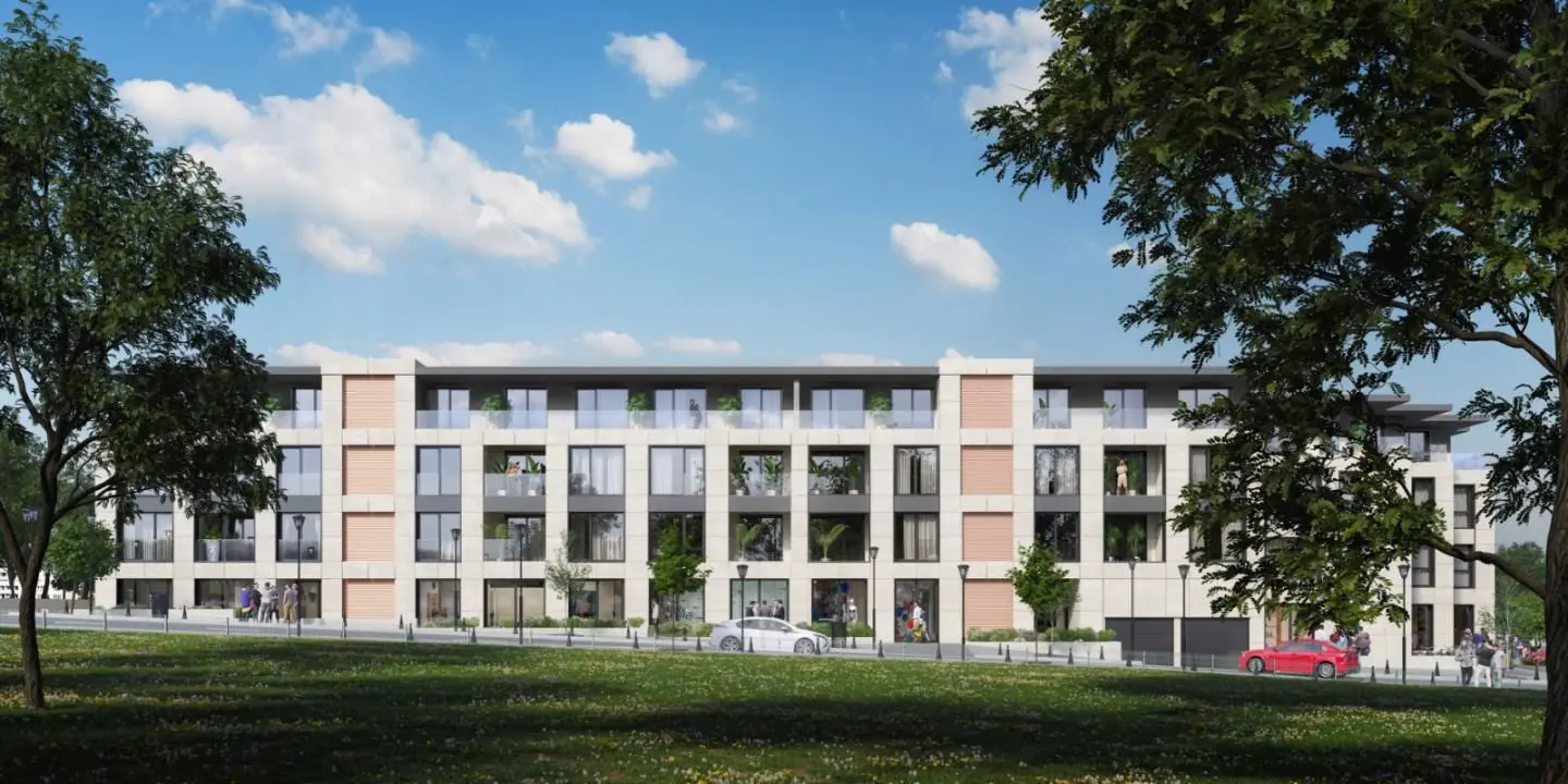 Ground floor premises with a yard in a new building in Krastova Vada district for sale