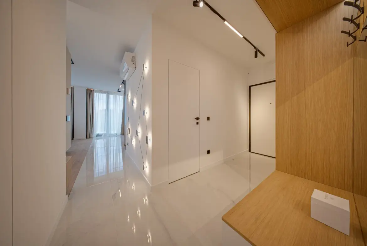 Luxurious two-bedroom apartment in an iconic, innovative building Kosher