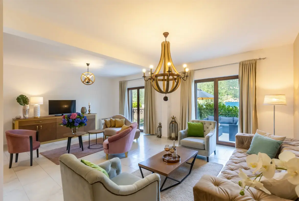 Luxury beachfront villa, part of the HUMA Kotor Bay Hotel & Villas