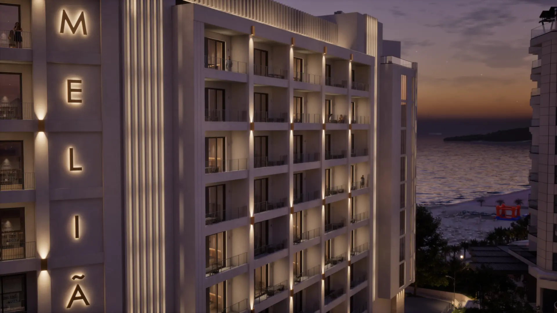 Three-Bedroom Panoramic Seaview Branded Residence In Melia