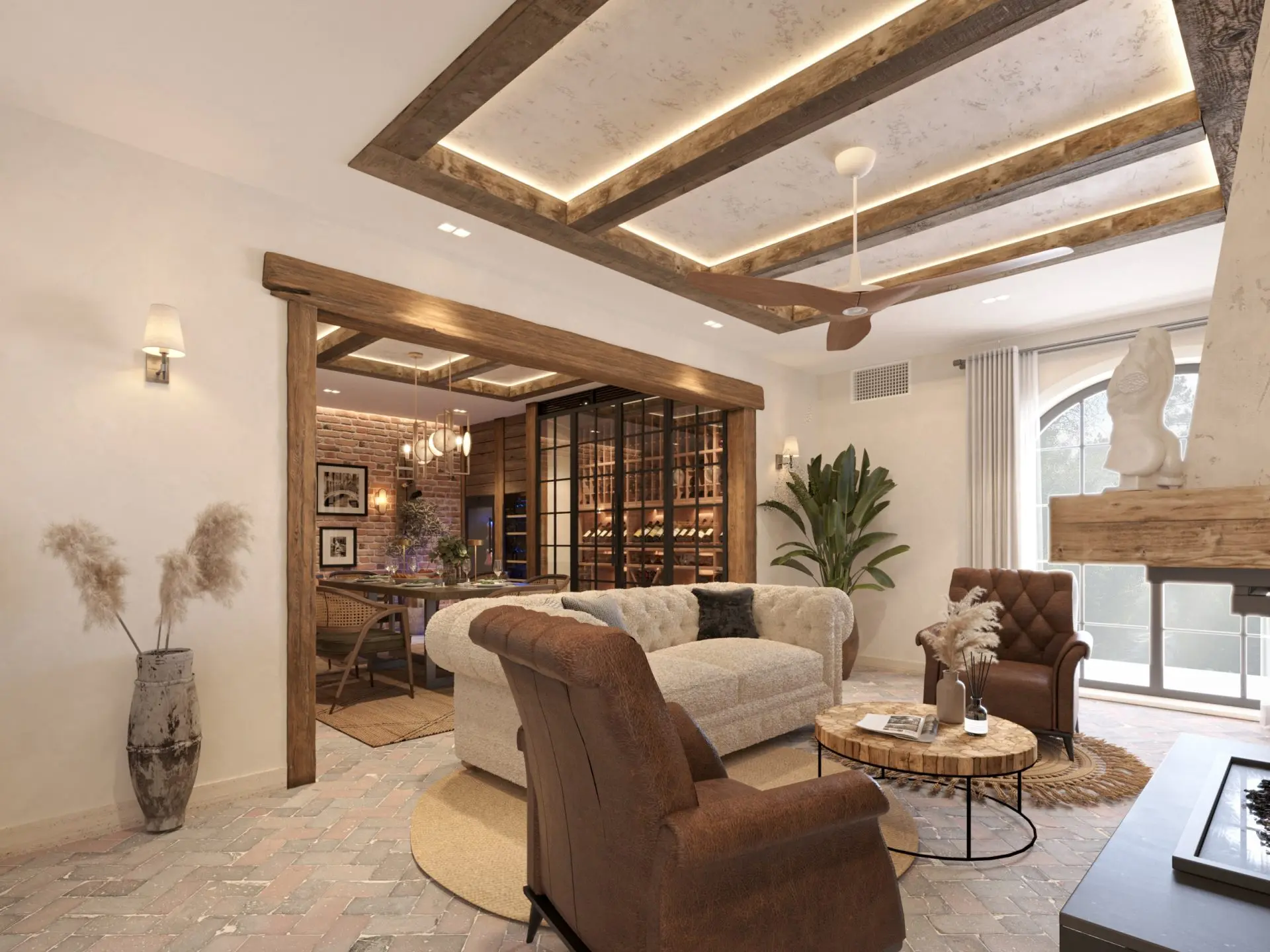 Prestigious Villa with private beach and pool