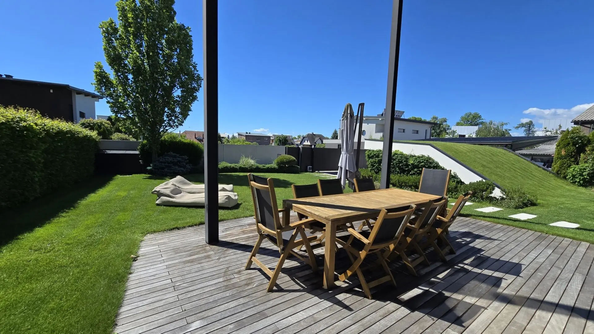 6 Ljubljana surroundings – Modern and Energy-Efficient Home with Unique “V”-Shaped Architecture