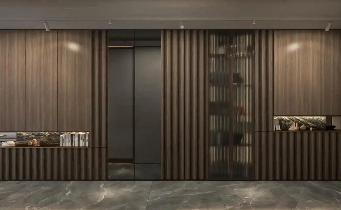 Impressive multi-room apartment on an entire floor in a luxury building next to Paradise Mall