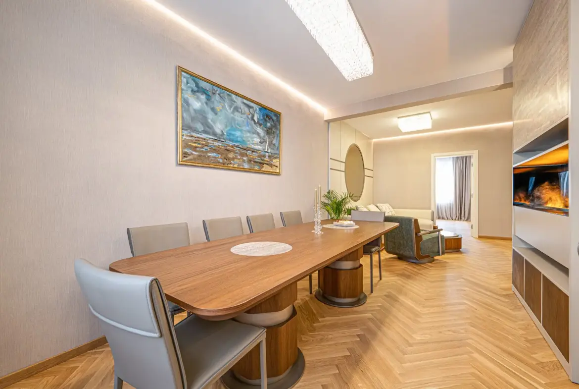 Designer three-bedroom apartment on Sofia’s prestigious Saborna street