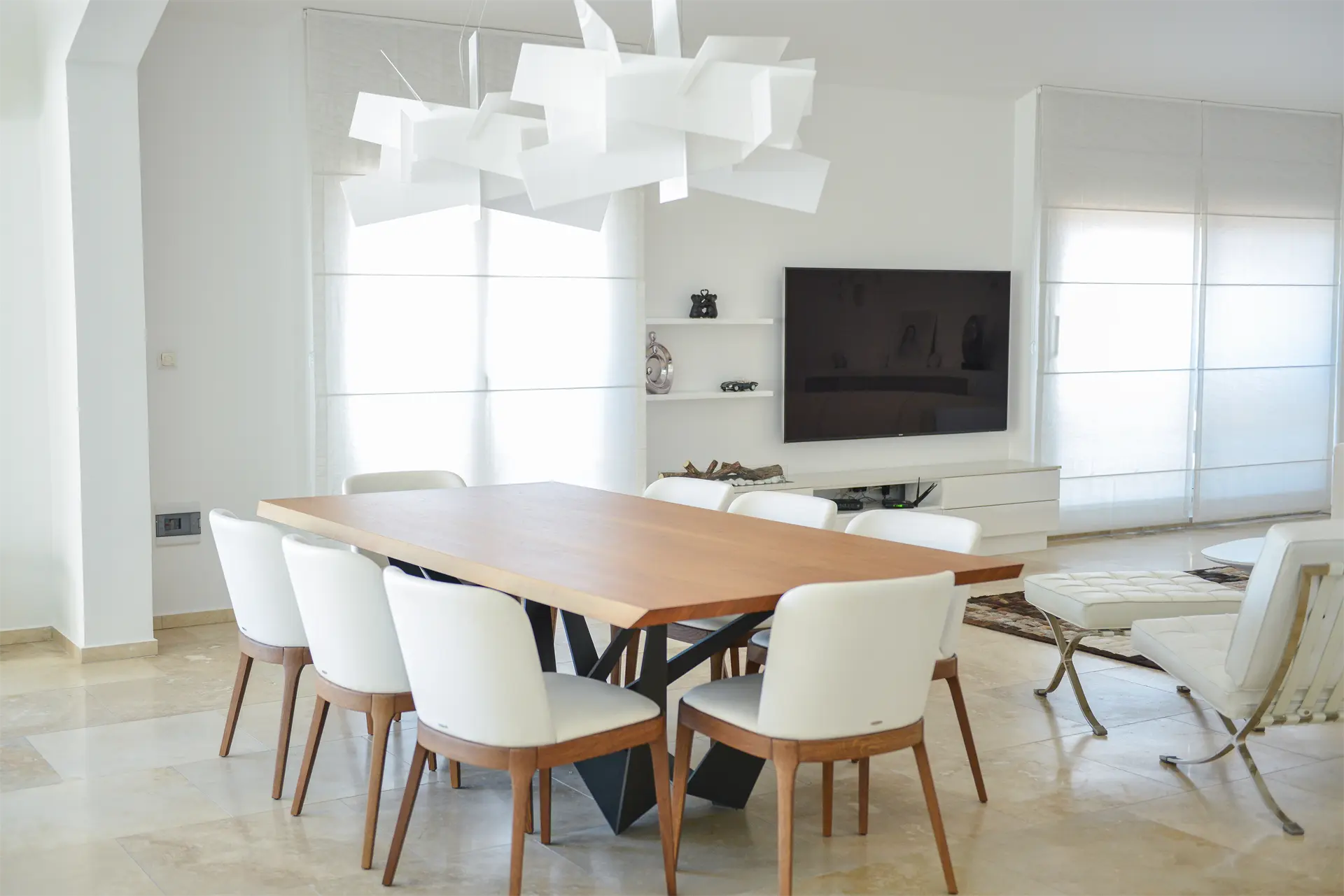 Modern three-bedroom apartment