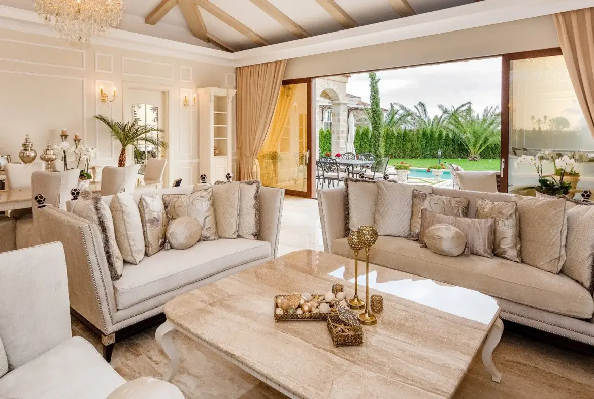First class villa with pool in a gated complex in Sunny Beach for sale