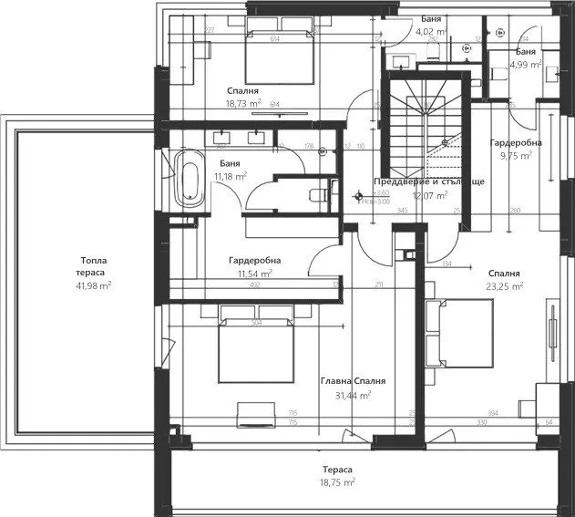 Exceptional house in a new premium complex in the Dragalevtsi area