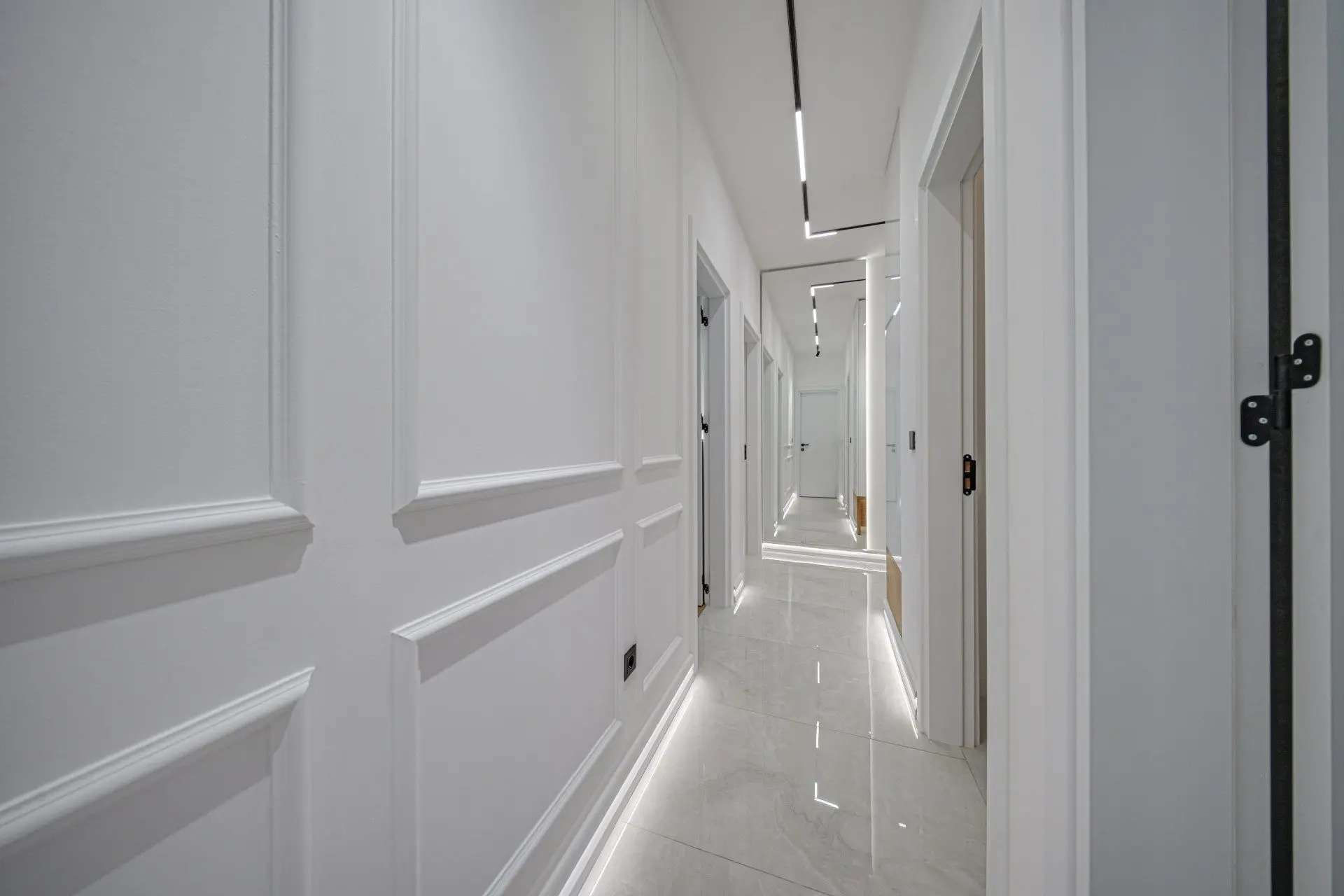 Luxurious and fully furnished two-bedroom apartment in a new gated complex for sale