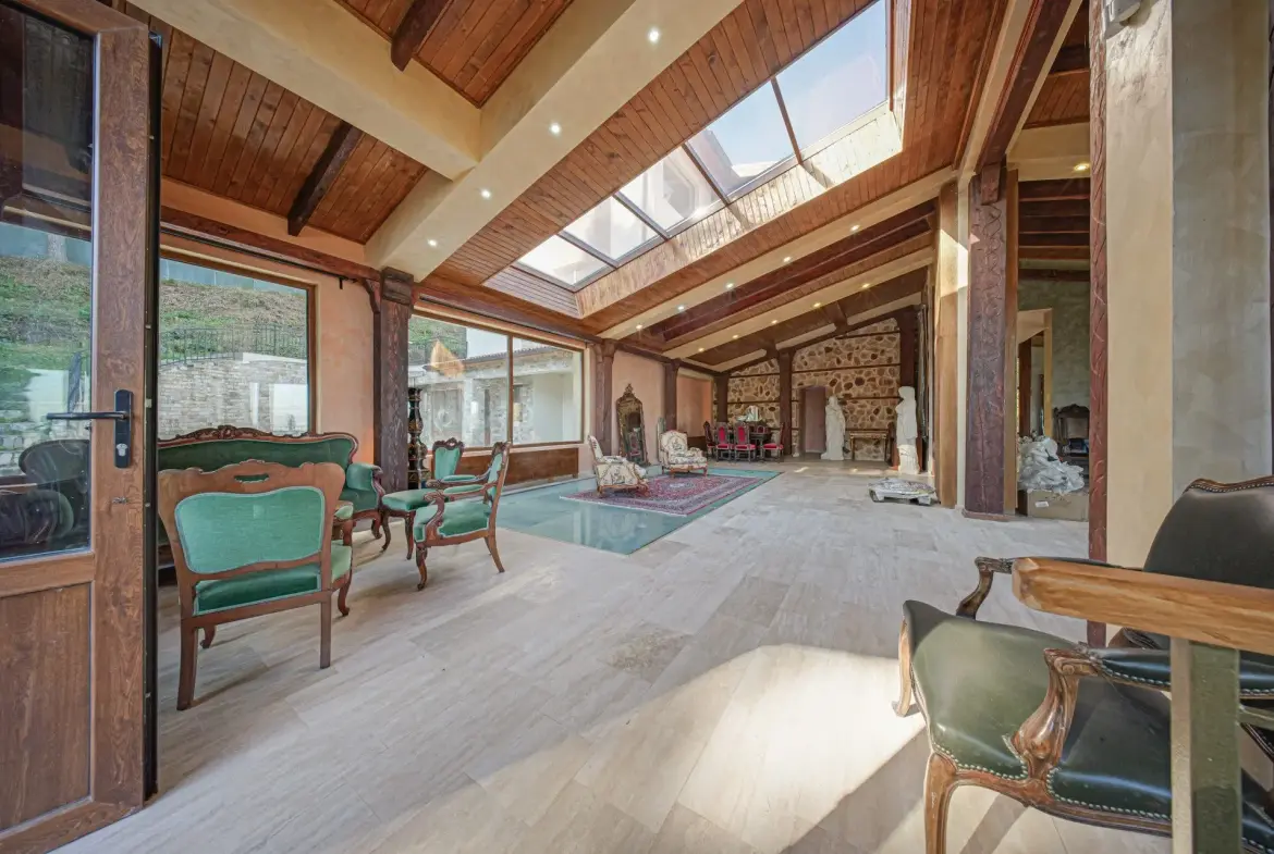 A representative house with a five-acre yard in a prestigious location in Dragalevtsi quarter