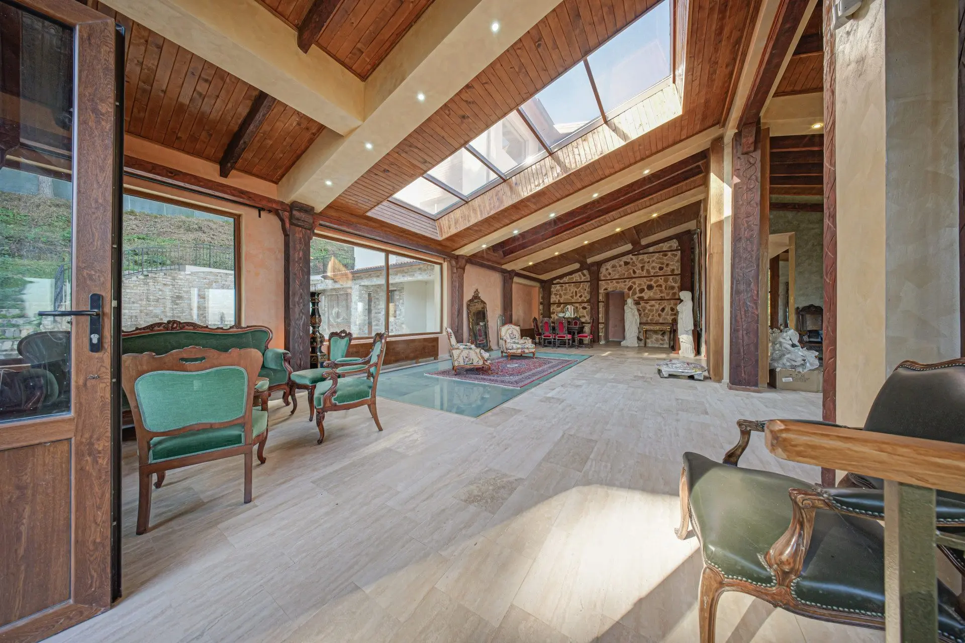 A representative house with a five-acre yard in a prestigious location in Dragalevtsi quarter