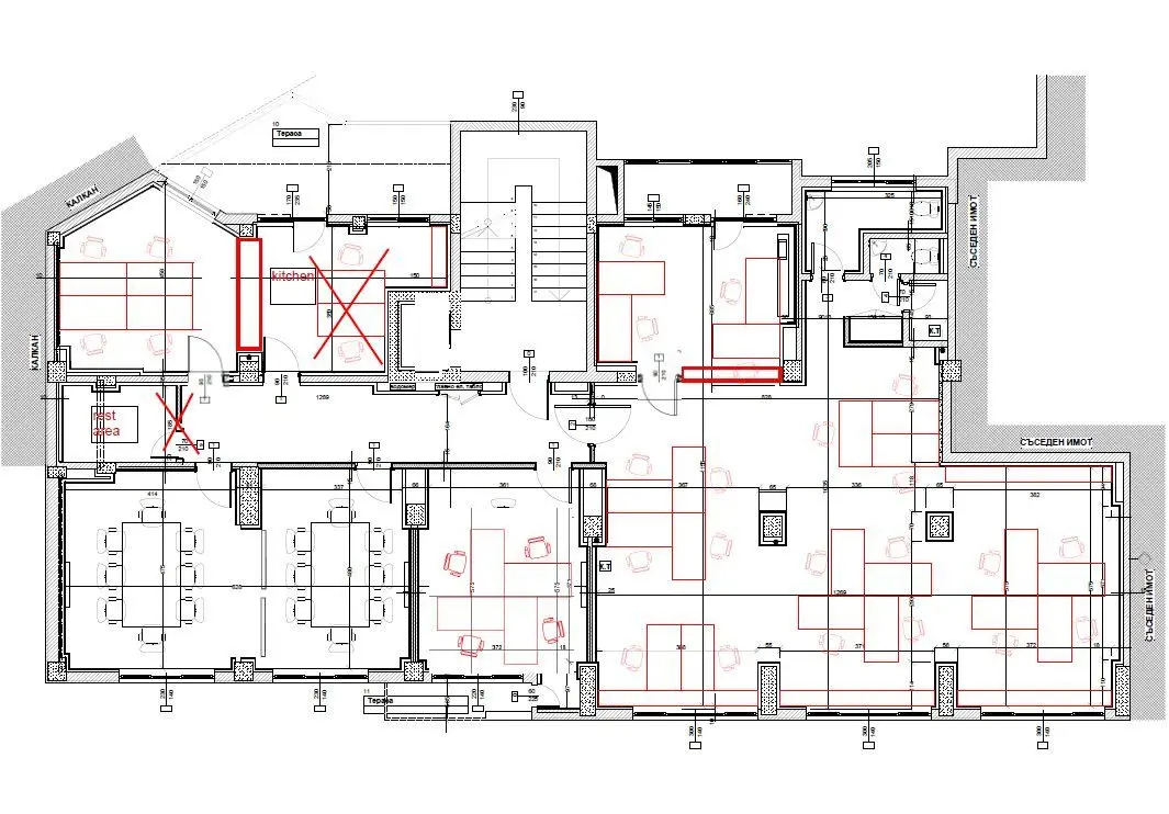 Spacious office with a top location on Moskovska Street for sale