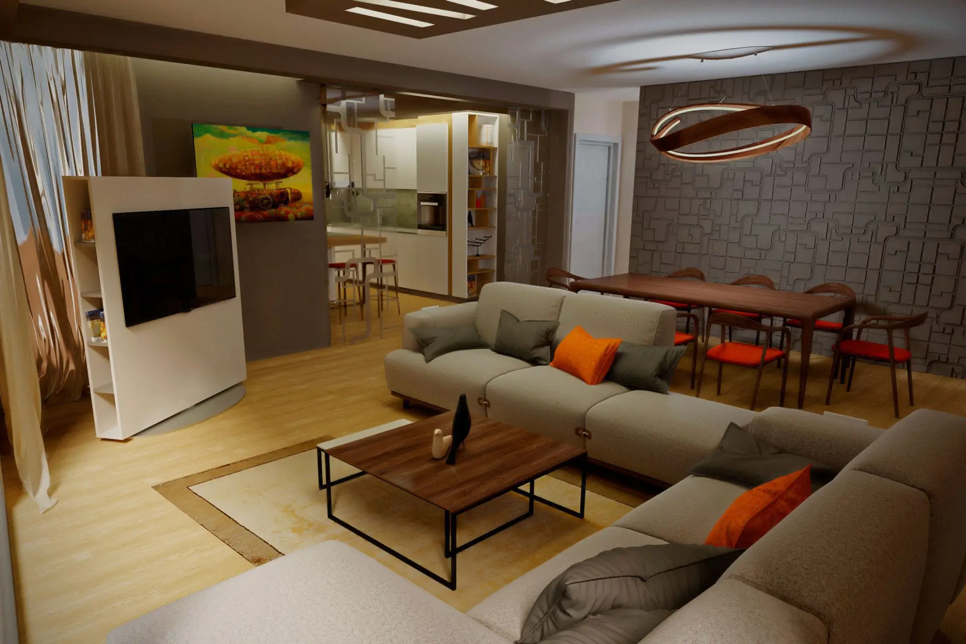 Three-bedroom apartment in a new residential complex at the foot of Vitosha Mountain for sale