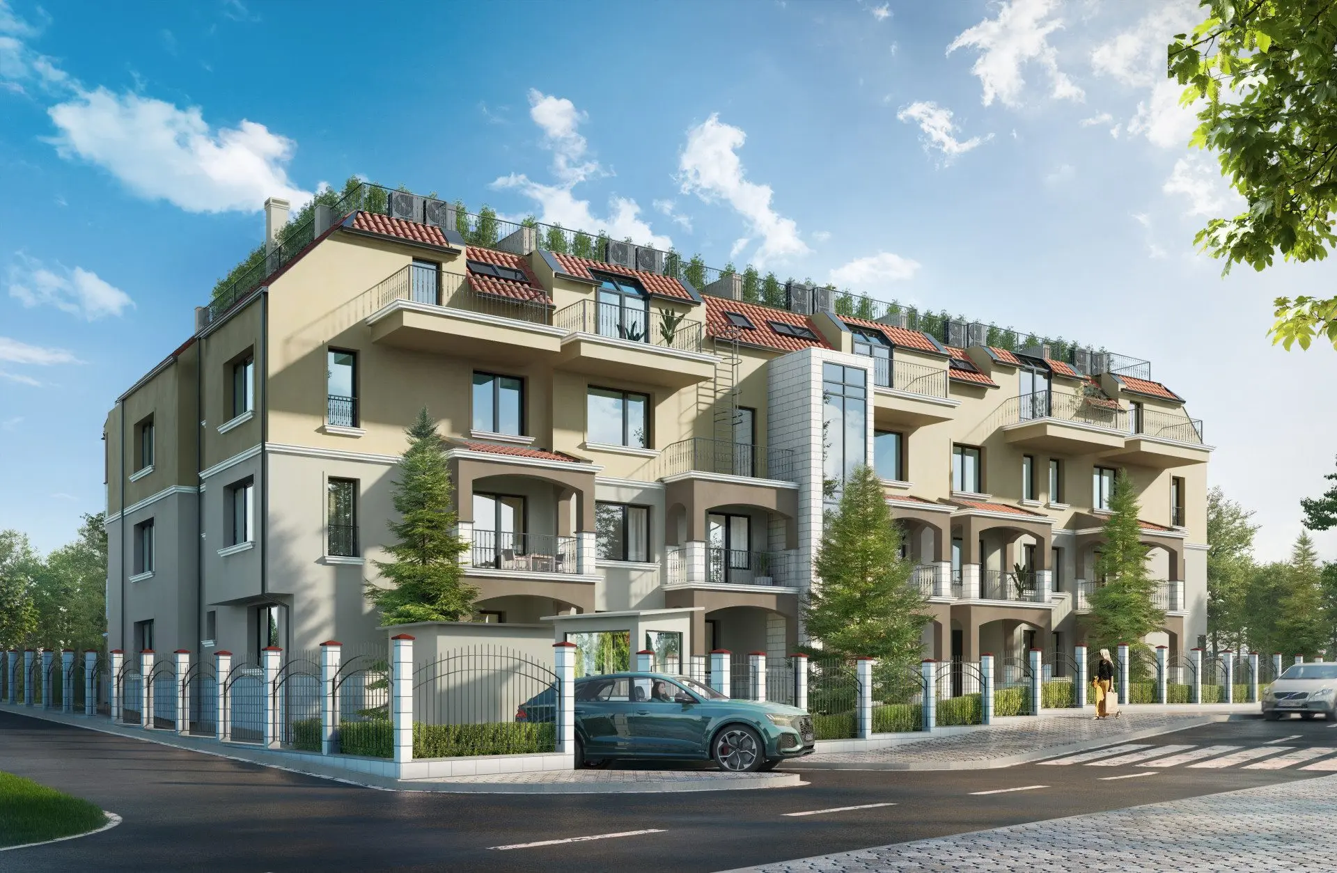 Plot of land with a ready investment project and a valid building permit in a prestigious area near Sofia