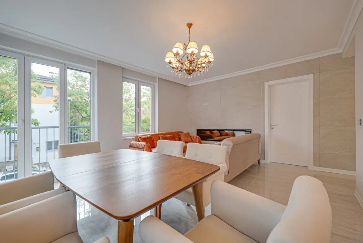 New four-bedroom apartment in a gated community for sale