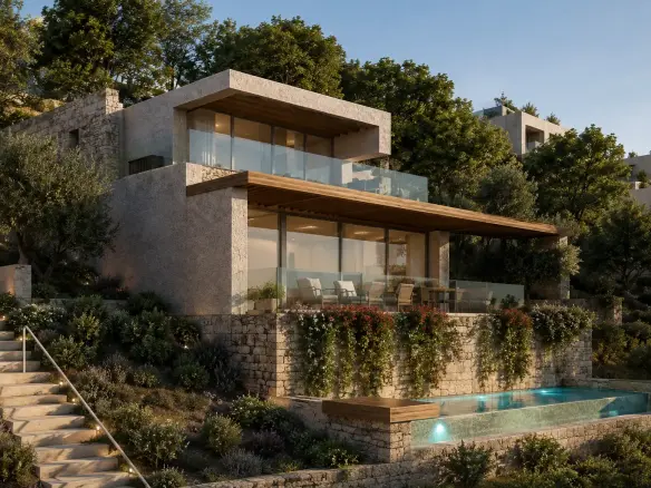 Luxury Mediterranean Villa for Sale with Private Pool Green Coast 2, Palasë