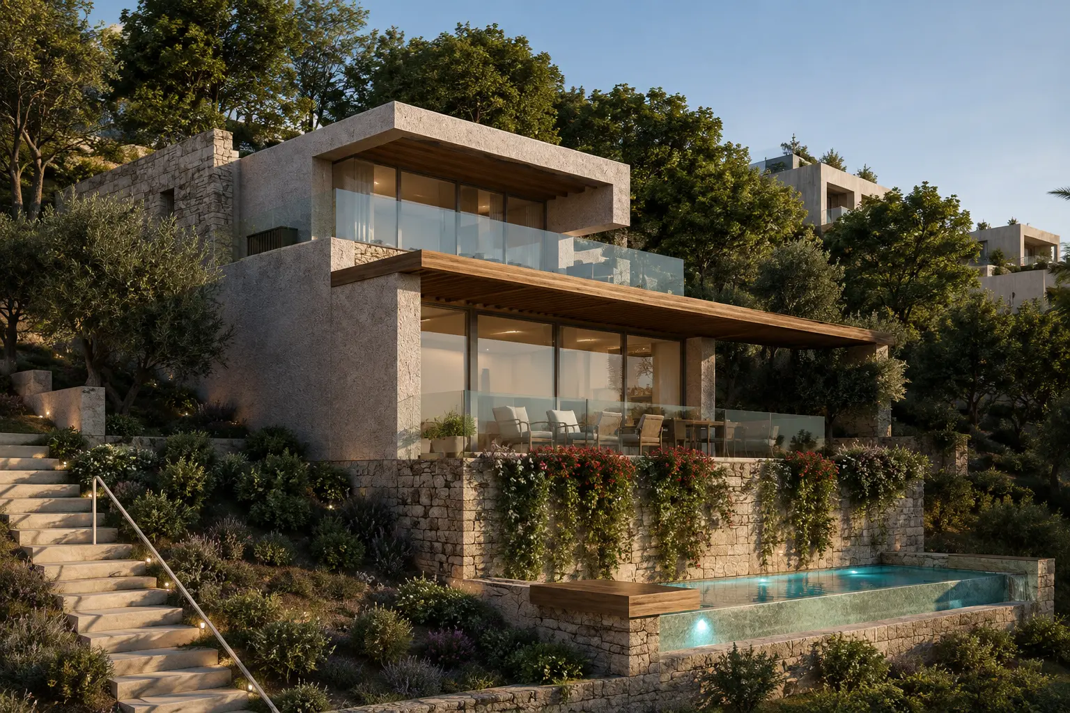 Luxury Mediterranean Villa for Sale with Private Pool Green Coast 2, Palasë