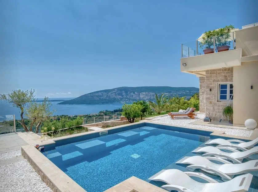 Villa Podi with panoramic sea view