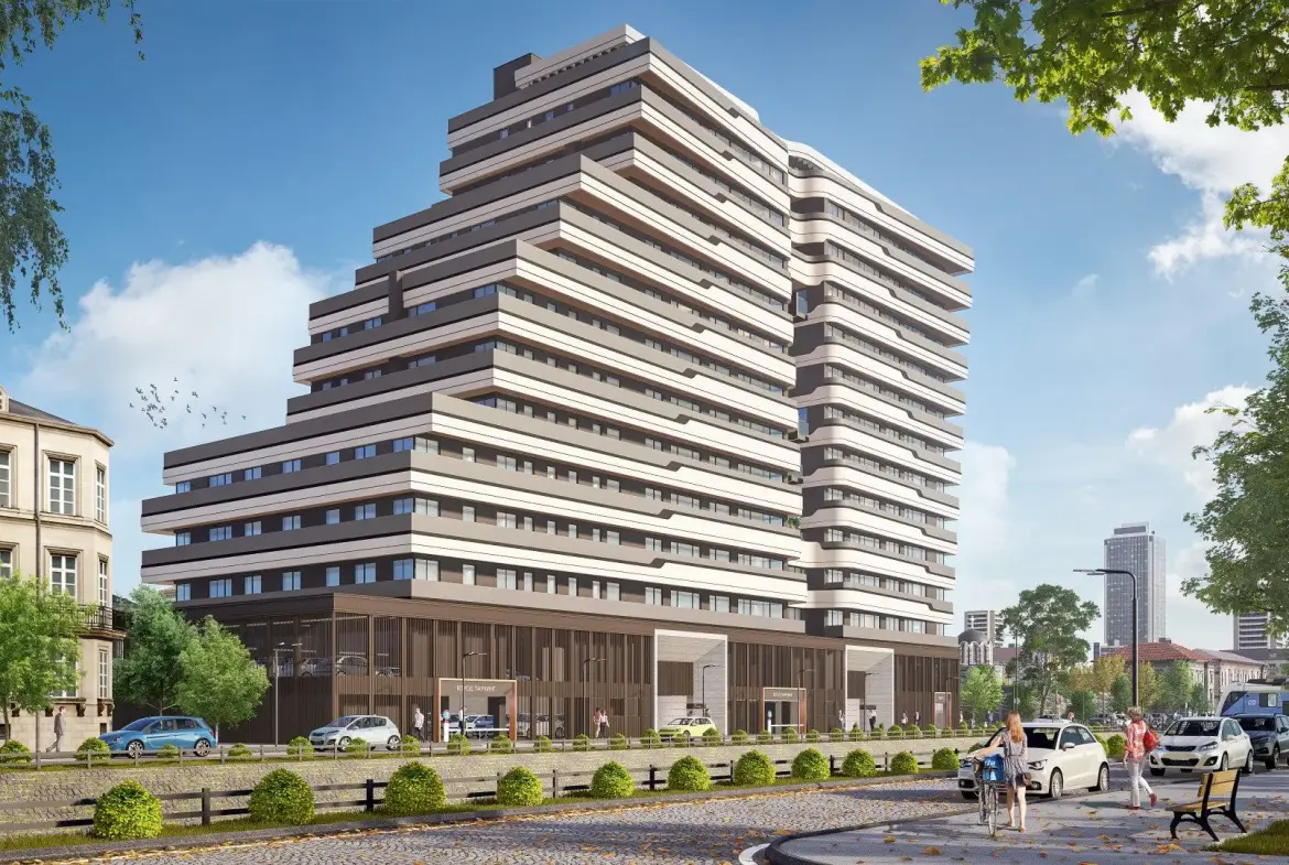 Three-bedroom apartment in a new luxury building located on the emblematic Pirotska Street
