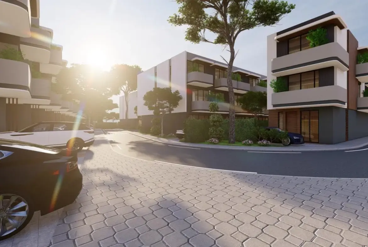 4-Bedroom Townhouse for Sale in La Dimora Residence | C-2 Middle Single Row with Garden & Community Views