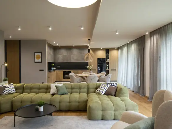 Тwo bedroom apartment in a luxury residential complex combining the comforts of the big city and the tranquility of life in nature for sale