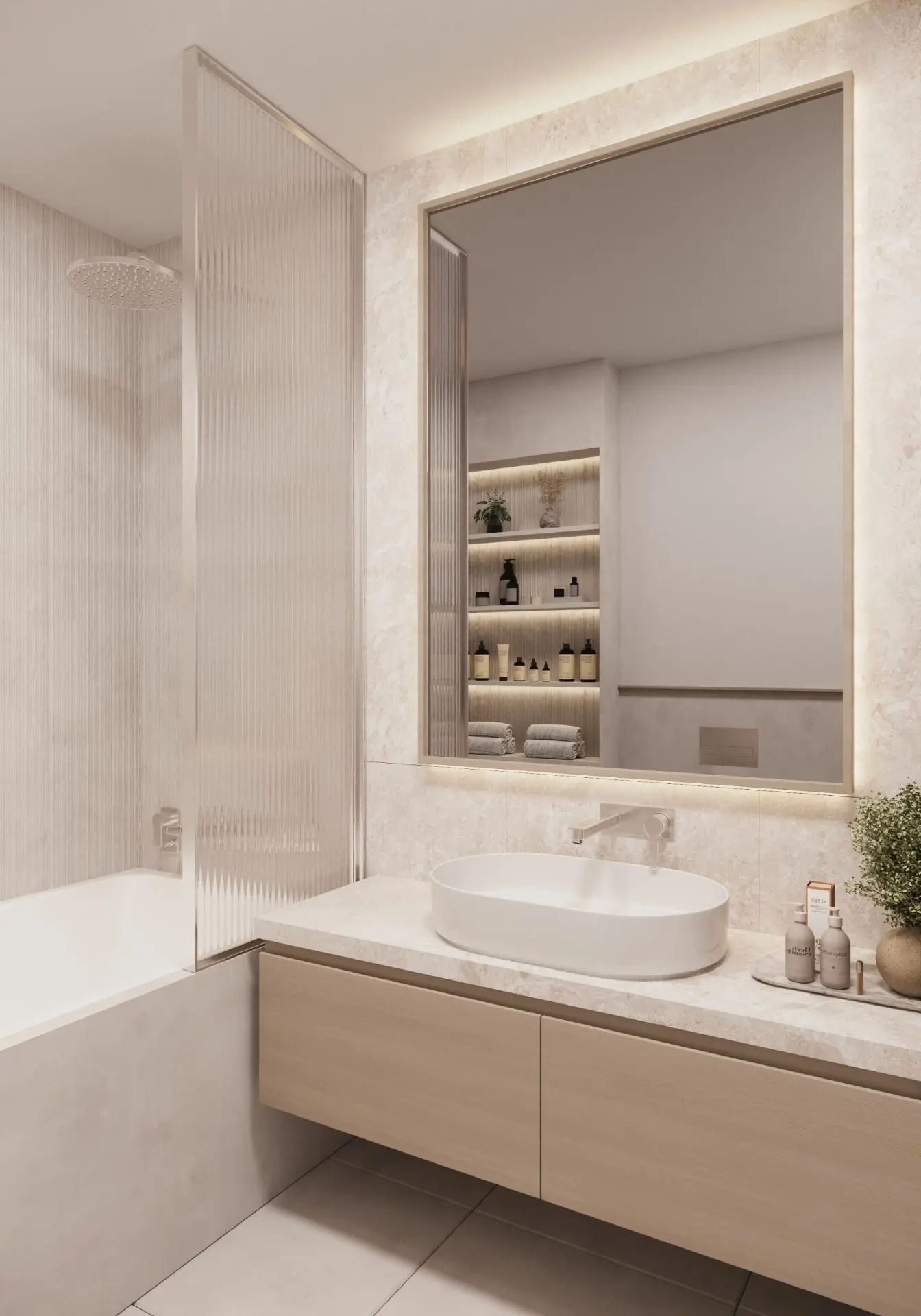 Two-bedroom apartment on fourth floor in the newest neighborhood in the heart of Porto Montenegro