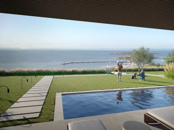 House in a boutique complex with a fantastic sea view in the town of Sozopol