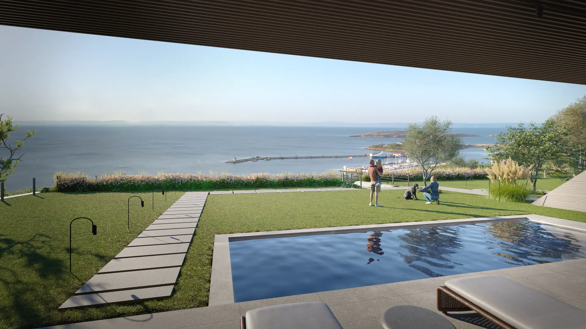 House in a boutique complex with a fantastic sea view in the town of Sozopol