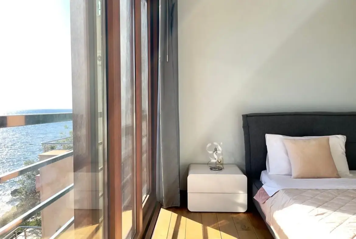 Unique Property: Modern Seafront Villa with Private Sea Access