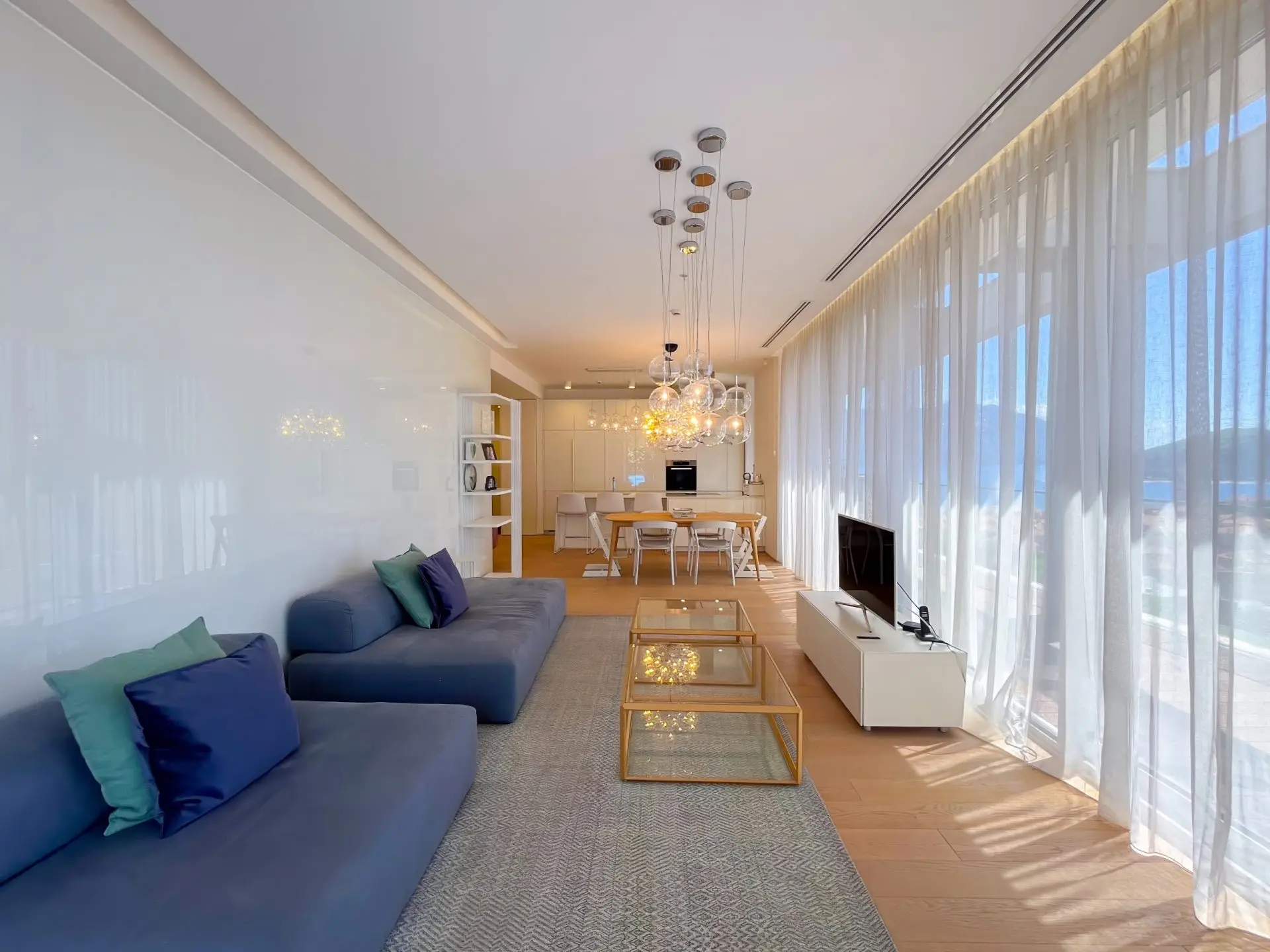 Modern three bedroom apartment