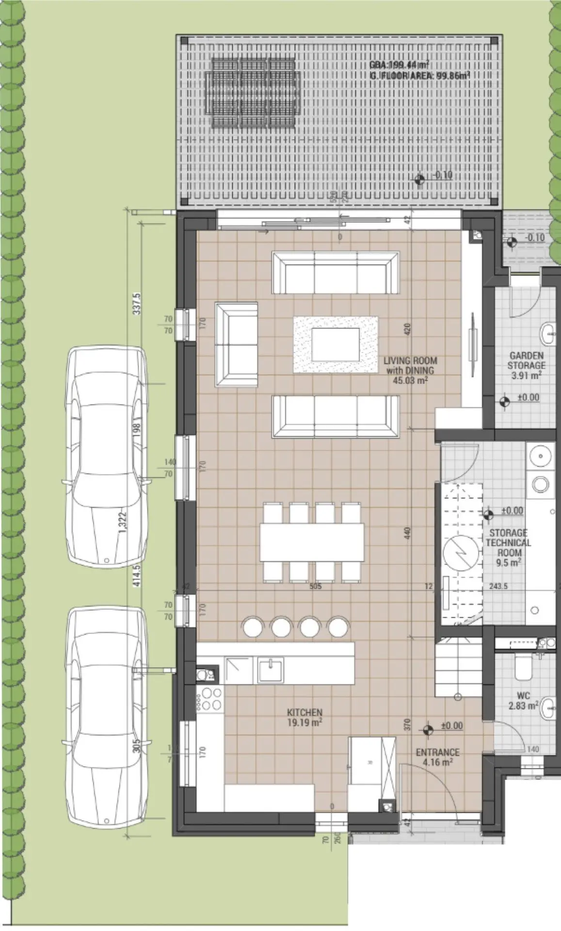 Single-family house in a new luxury gated residential complex